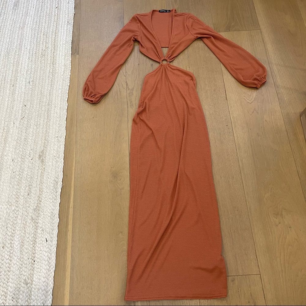 Rust Maxi Dress - Picture 2 of 3